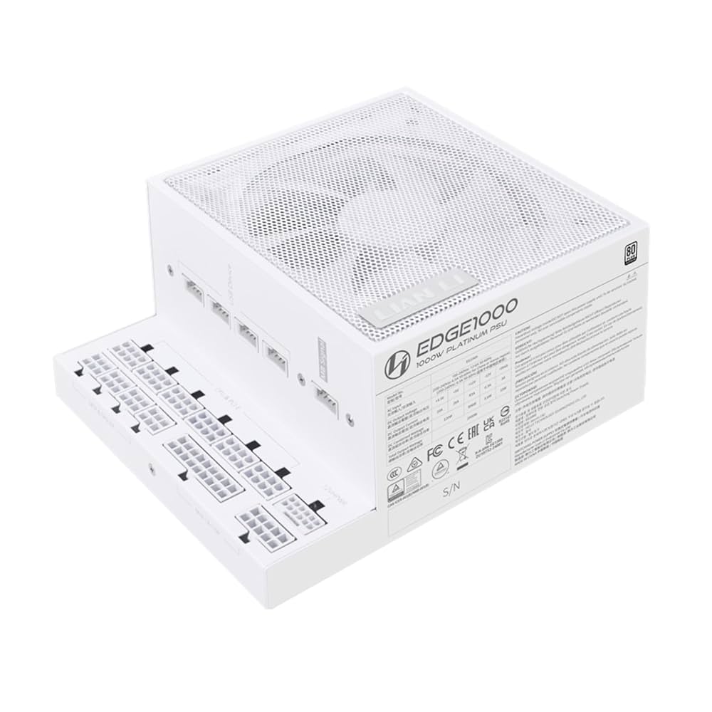 LIANLI ATX 3.1 PC電源 EDGE 1000 WHIT Amazon.com: Lian Li EDGE1000W Fully Modular Low-Noise ATX