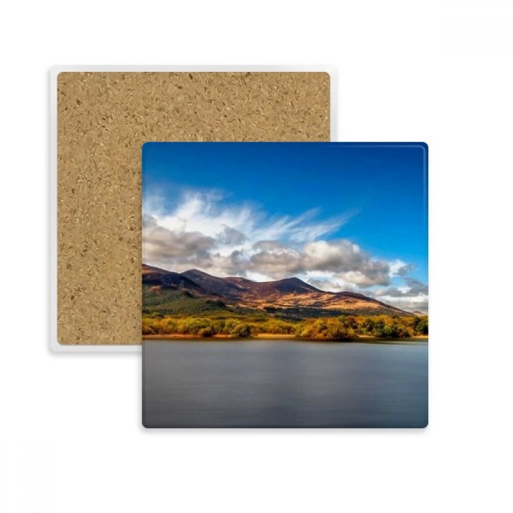 Dessous de verre montagne pour des pauses café sereines et sans taches lot de 2