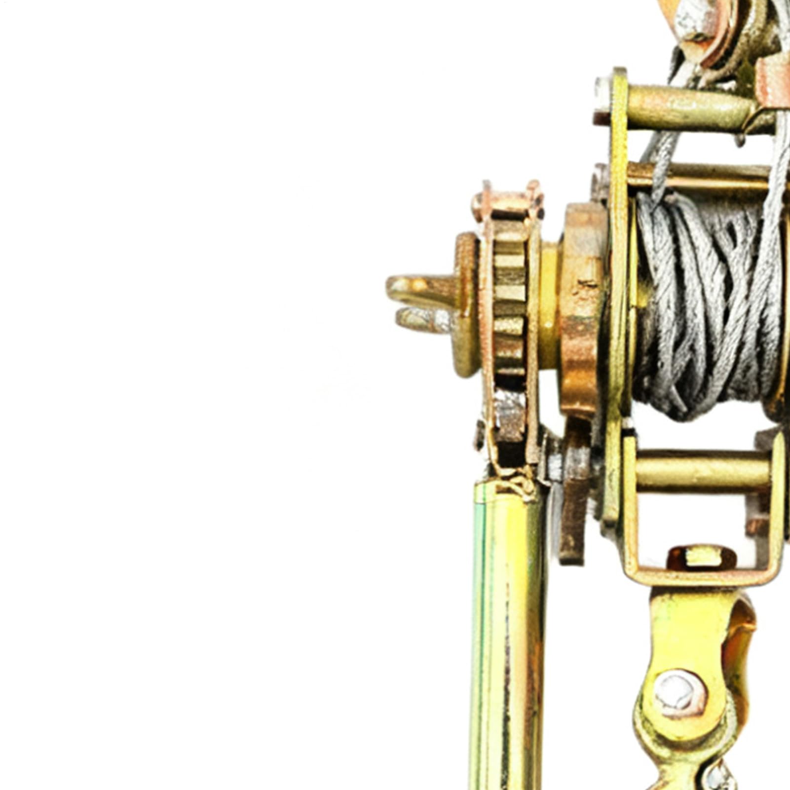 Tensor Para Cuerda Tensor Doble Gancho 2 Toneladas/1 Tonelada | Polipasto Manual con Abrazadera para Cable Para Agricultura Industrial Cercados Construcción Y En Granjas Al Aire Libre
