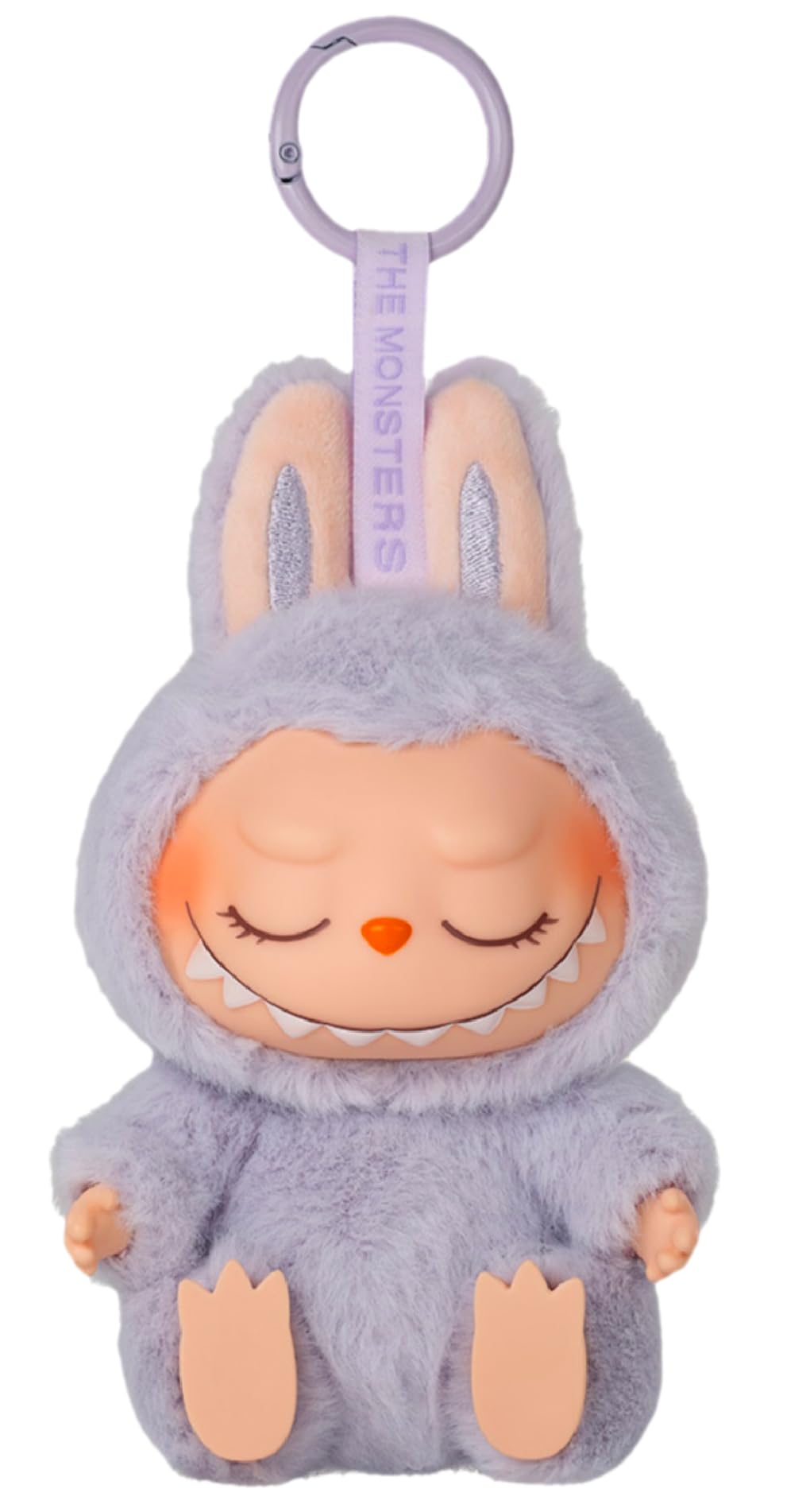 Labubu Keychain Adorable Collectible Pendant for Bags Keys Modern Home Decoration Stress-Relieving Accessory