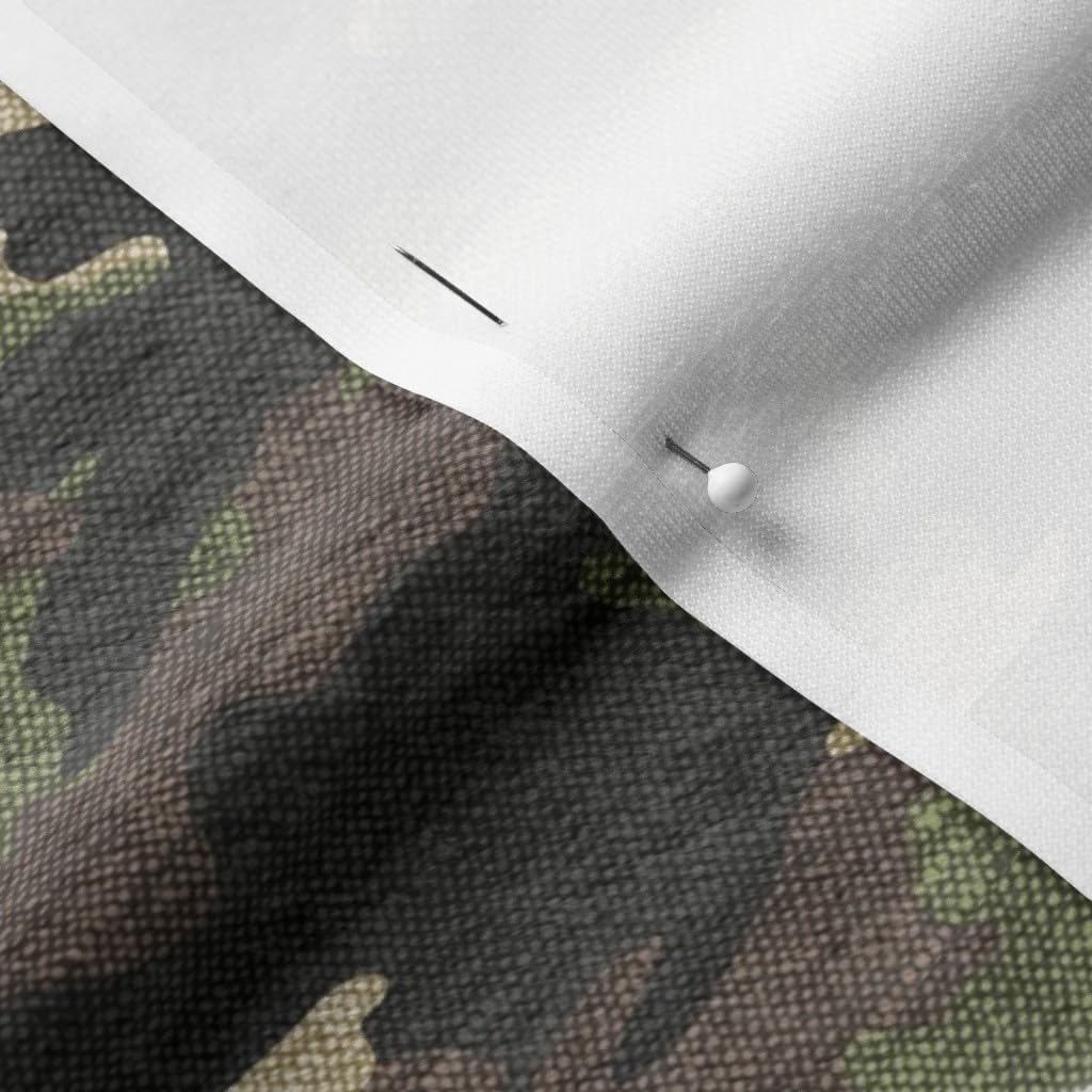 Spoonflower Fabric - Camouflage Hunting Olive Green Military Fatigues Camo Combat Uniform Printed on Minky Fabric by The Yard - Sewing Baby Blankets Quilt Backing Plush