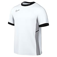 Nike Dri-Fit Academy 25 T-Shirt da Uomo White/Black/Wolf Grey/Black M