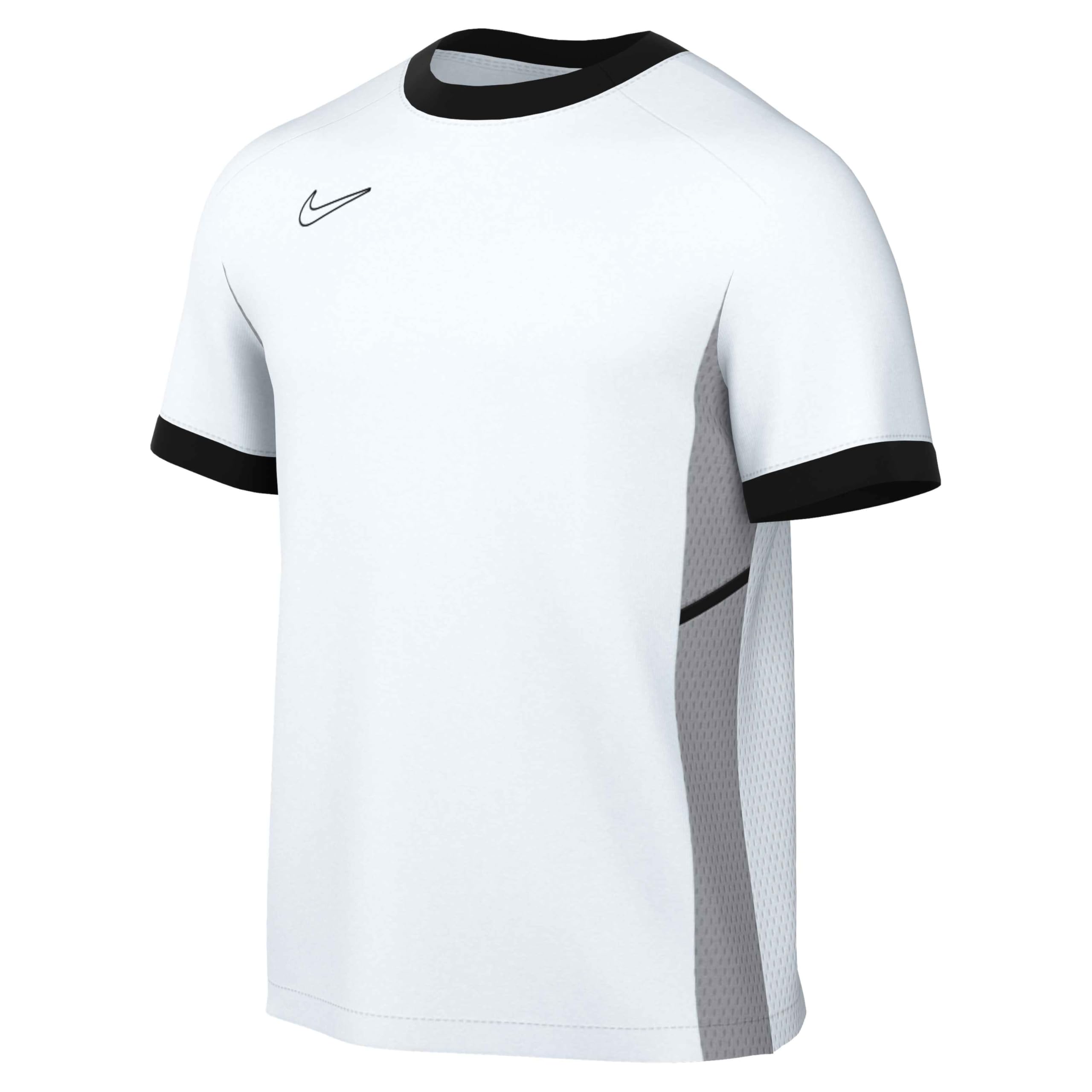Nike Herren Dri-Fit Academy25 Ss T-Shirt, White/Black/Wolf Grey/Black, M