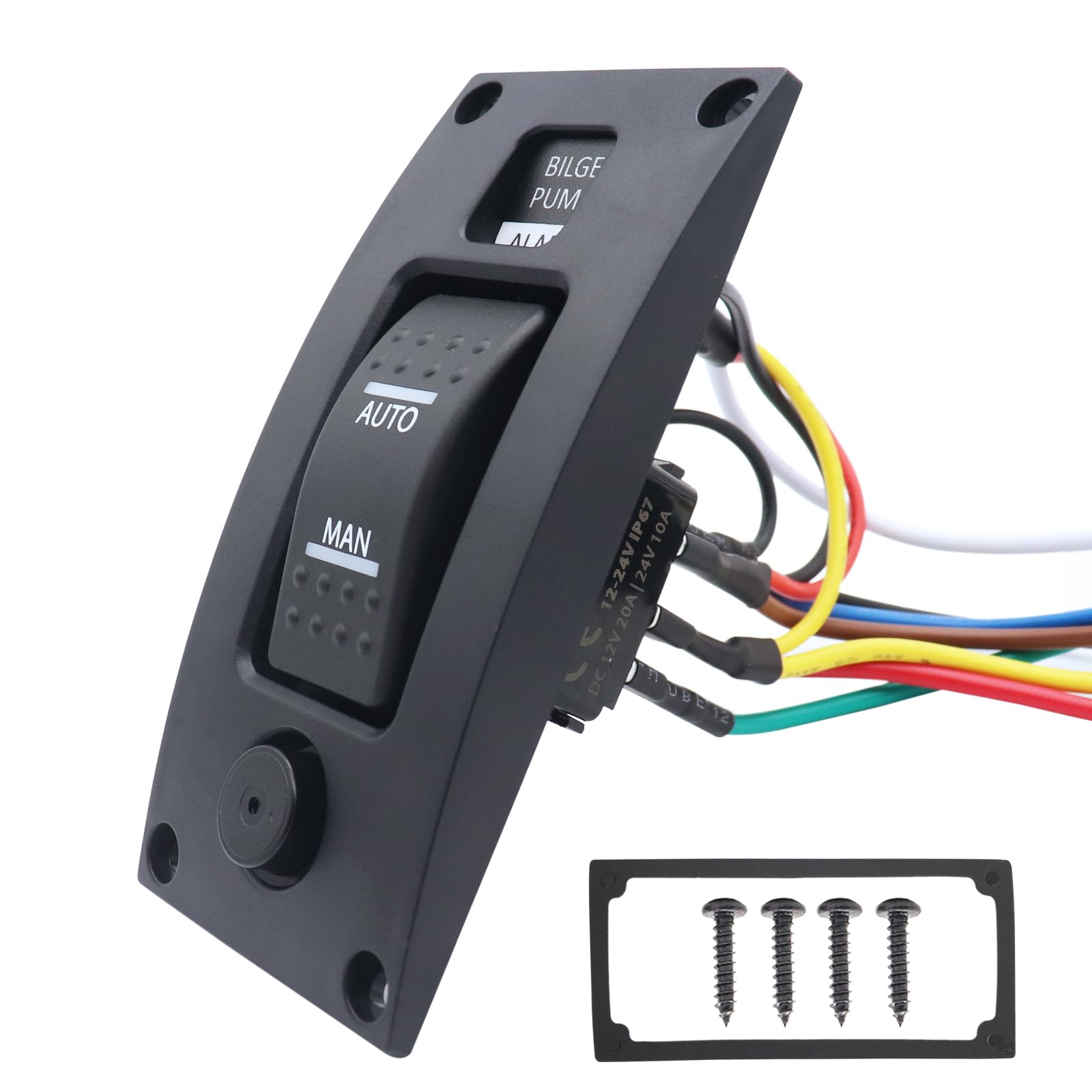 bilge pump cigarette lighter Bakelite Plug | Marine Toggle Switch Panels, Fuses, Circuit Breakers Manufacturer and the resettable 15 amp circuit breaker supports the pump circuit D Drift ALL Things Water
