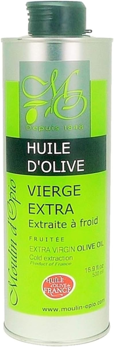 Moulins de la Brague Extra Virgin Oil, 16.9-Ounce Tin Can