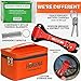 HOKENA 11 Piece Set -LED Road Flares | Roadside Emergency Lights for Vehicles | Boat Flares - Roadside Safety Disc w/Thermal Blanket, Window Breaker Seatbelt Cutter & Premium Road Flare Container Bag