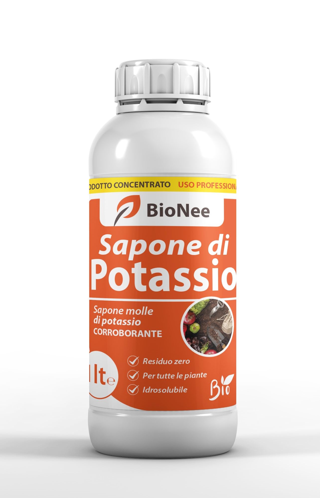 Jabón suave de potasio potenciador defensa natural de las plantas – 1 litro