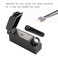 Vista 3 de Refractómetro de gemas, joyería RHG181 1.30-1.81 Refractómetro profesional de gemas de ldentificación con líquido de índice reflectante de 0.1 fl oz