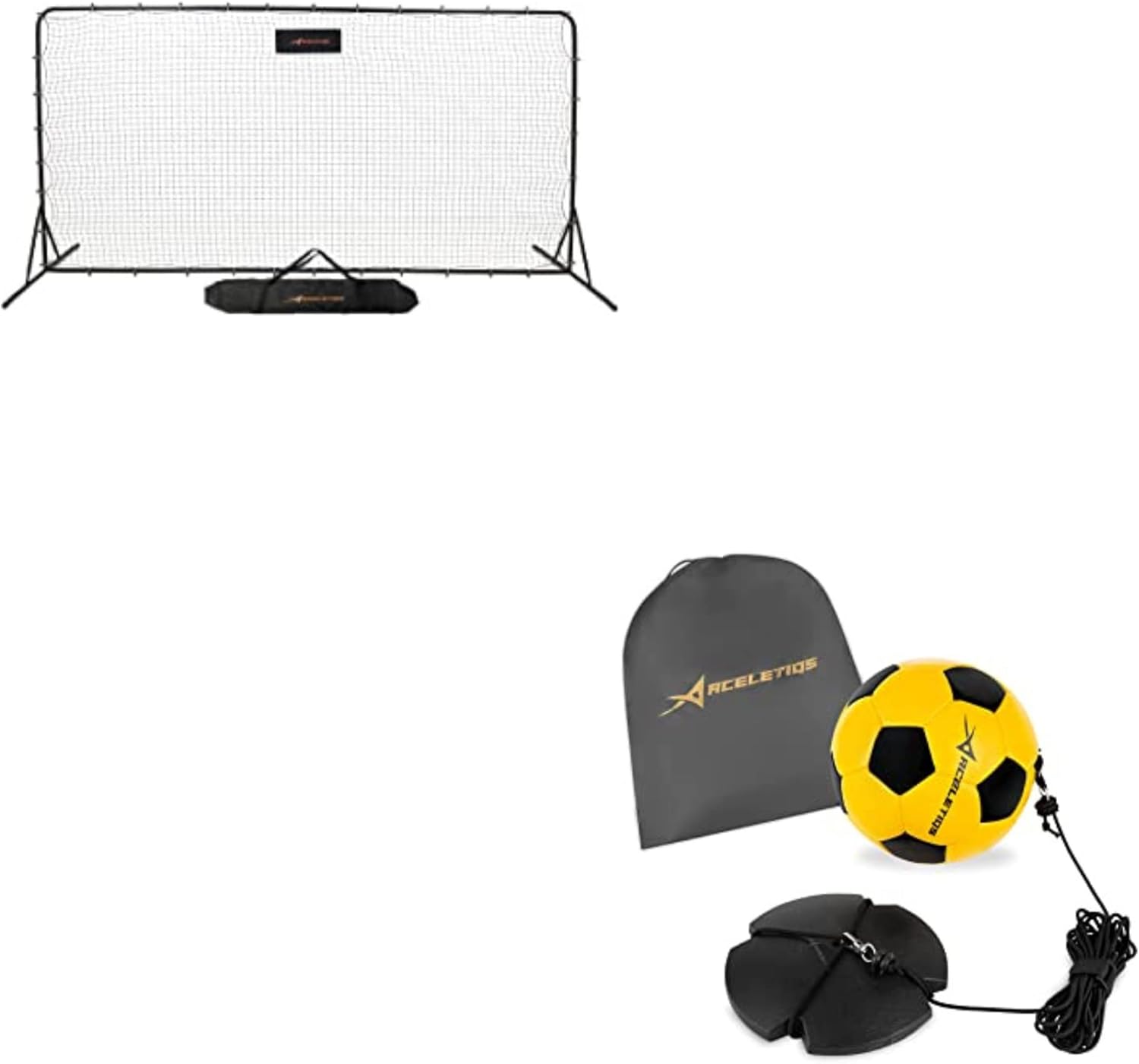 ACELETIQS Soccer Rebounder Net Perfect for Practicing