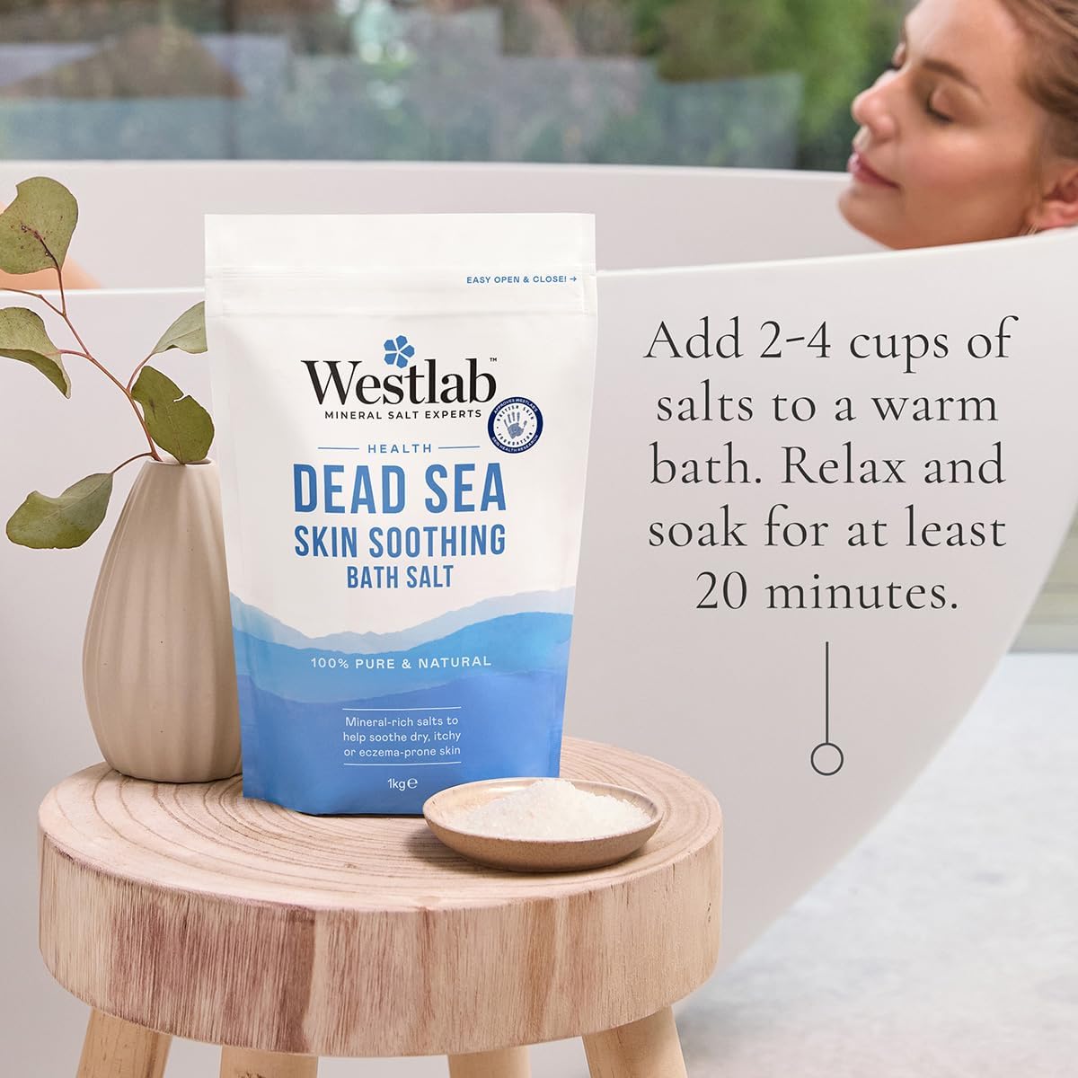 Westlab - Dead Sea Salt - 1kg