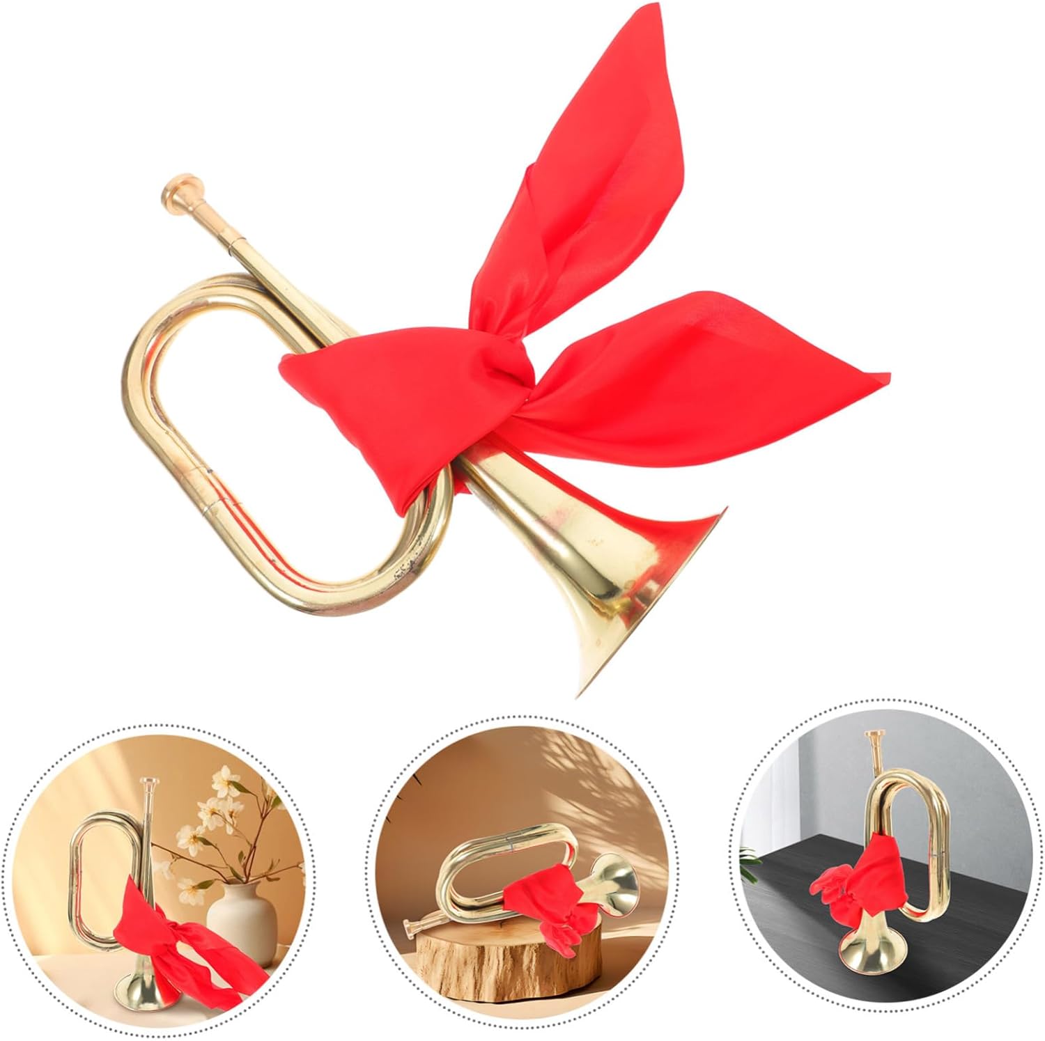 Beginners Musical Instrument Metal Bugle Trumpet Band Horn Teen Trumpet for Stage Performance