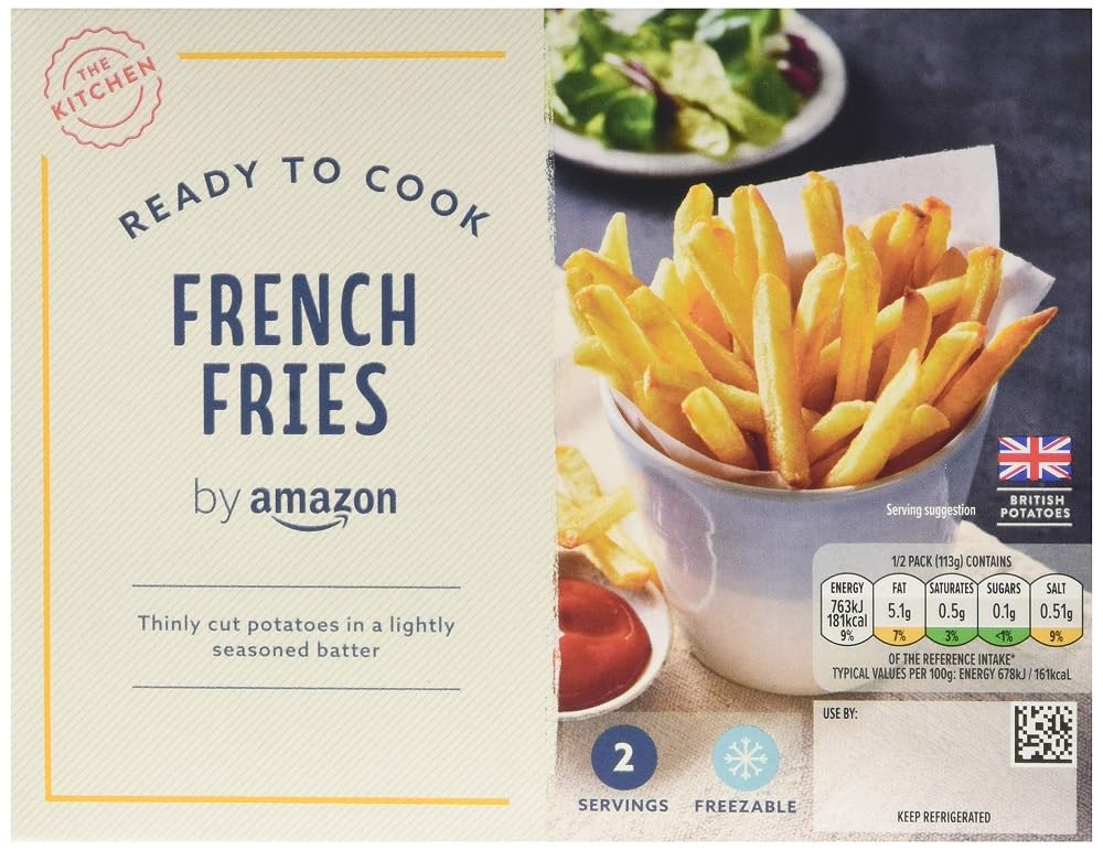 Reduced Shelf Life, by Amazon French Fries, 225g