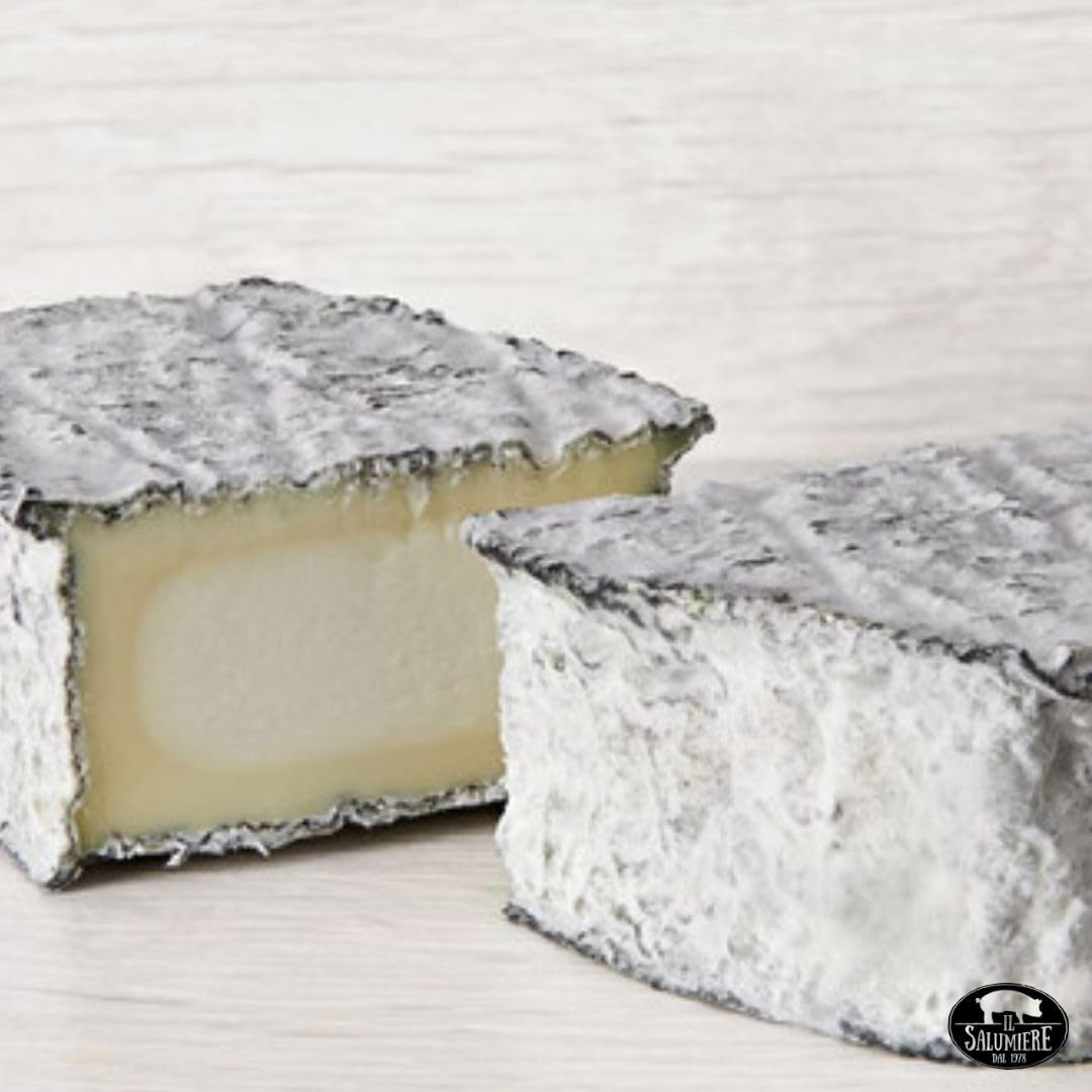 Il Salumiere dal 1978 Queso Francés Ovalie Cendree MonS gr.150 - Sazonado - Producción artesanal láctea - Seleccionado por El Salumiere 1978