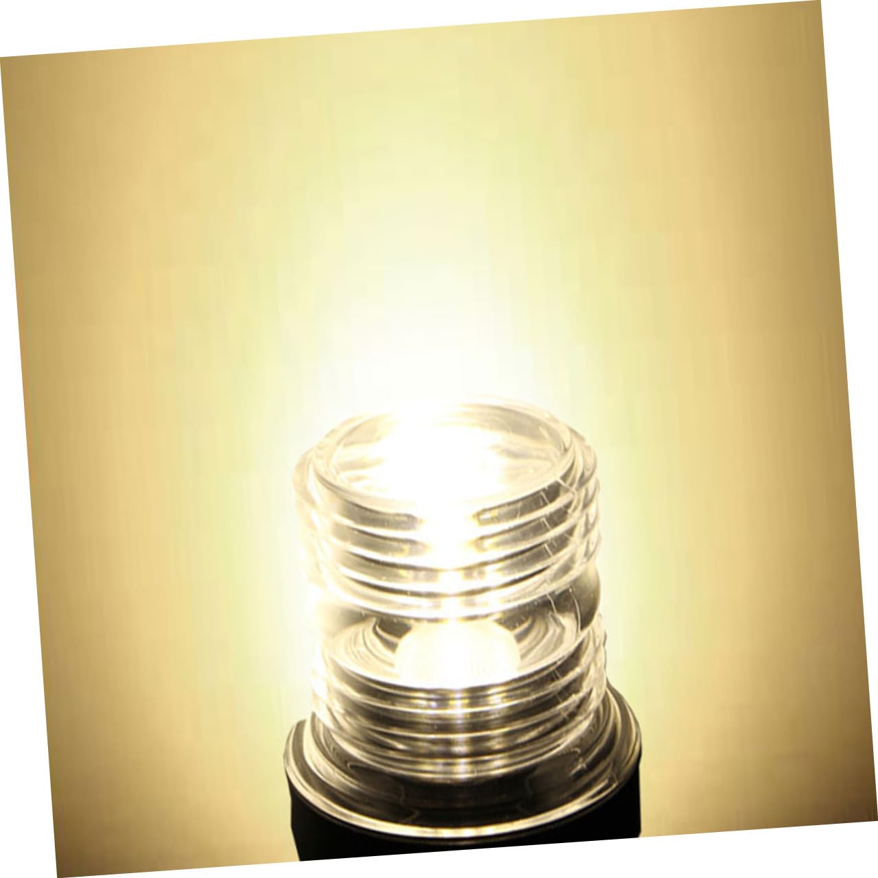SECFOU Luce LED 12V DC 360° Acrilico e Lega di Alluminio per Barca da Pesca Yacht
