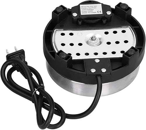 Miniatura 7 de Estufa eléctrica de café, estufa eléctrica de 500 W, mini quemador de temperatura controlada, cocina de café, estufa eléctrica, calentador de placa