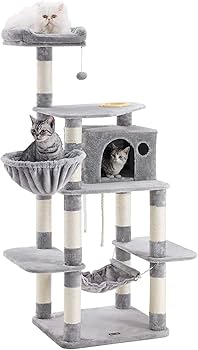 Amazon | FEANDREA キャットタワーねこタワー 巨大サイズ 太さ爪とぎ柱 Amazon | FEANDREA キャットタワーねこタワー 巨大サイズ 太さ爪とぎ柱