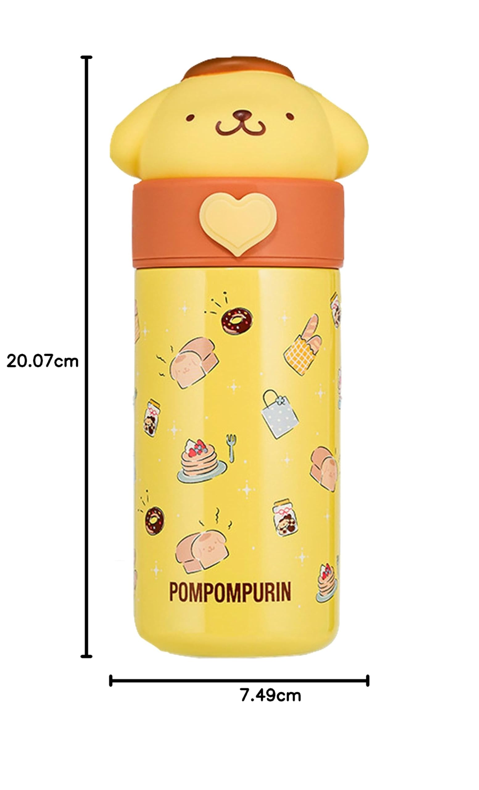Everyday Delights Sanrio Pom Pom Purin Stainless Steel Insulated