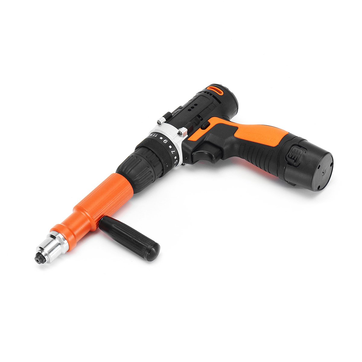 EsportsMJJ Elektryczna nakrętka do nitów bez kabli adapter do wiertarek elektrycznych
