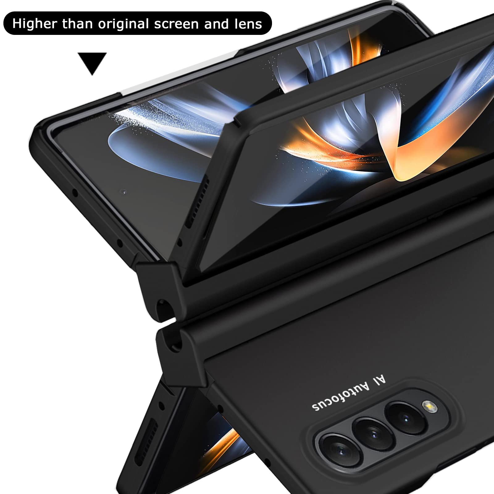 Amazon.com: NINKI Smart Accessories: Galaxy Z Fold 4 Case