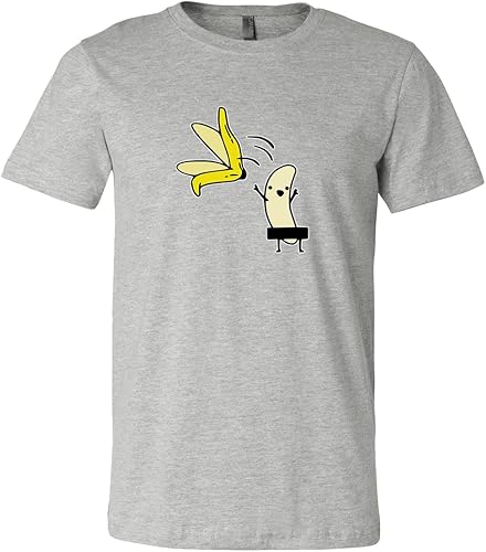 Banana Getting Naked Shirt, Banana Peeling Shirt, Humorous Banana T-Shirt, Nasty Fruit Shirt, Banana Peel Tee, Adult Humor Shirt