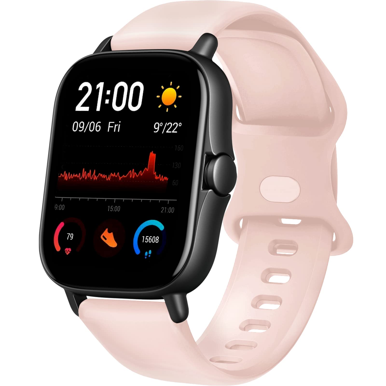 Elastisches Nylon-Armband Für Amazfit GTS & Mehr – 20 Mm, Verstellbar, Schnellwechselnd | Sportlich & Bequem