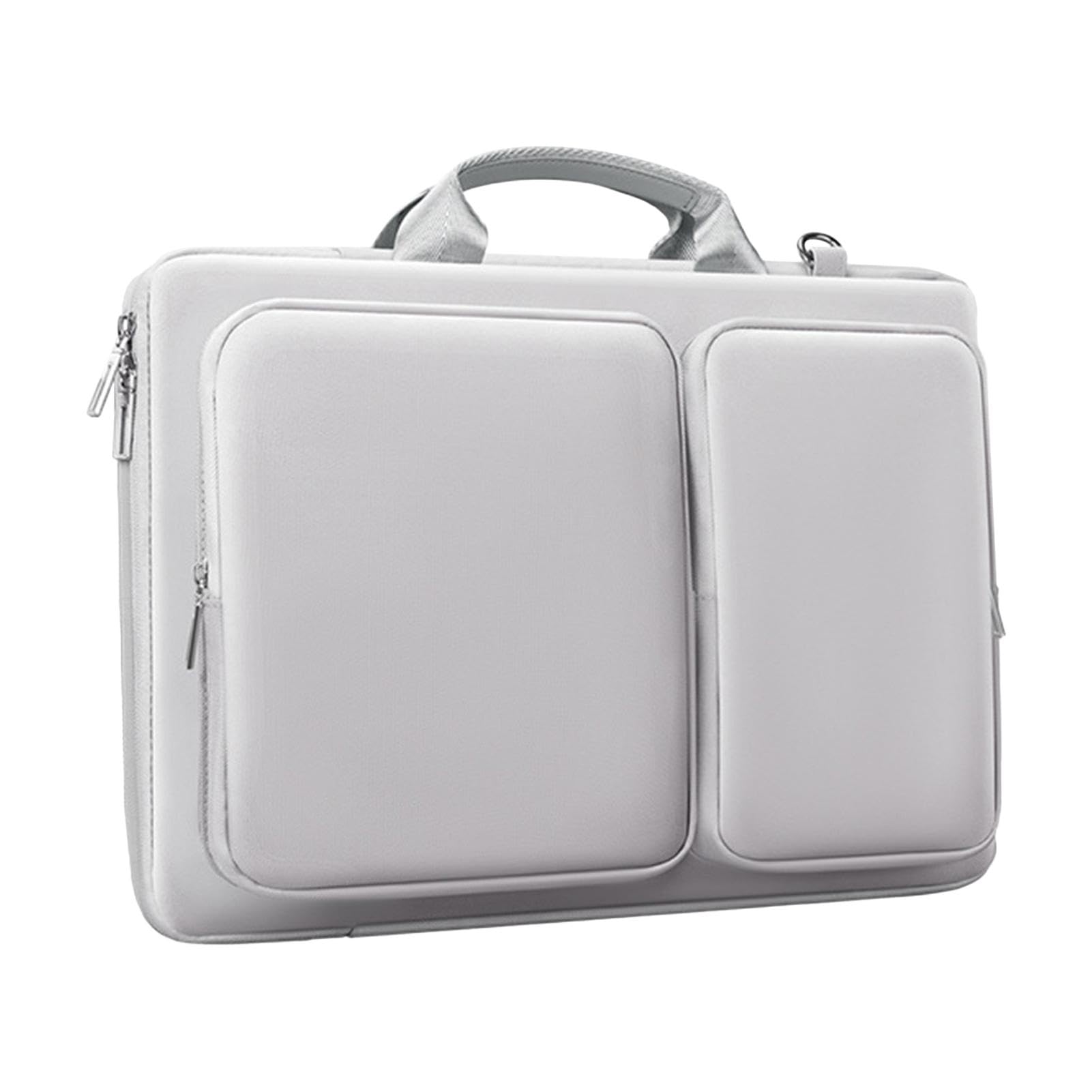 Maletín de portátil con asa y funda protectora para viajes de negocios de hombres 8