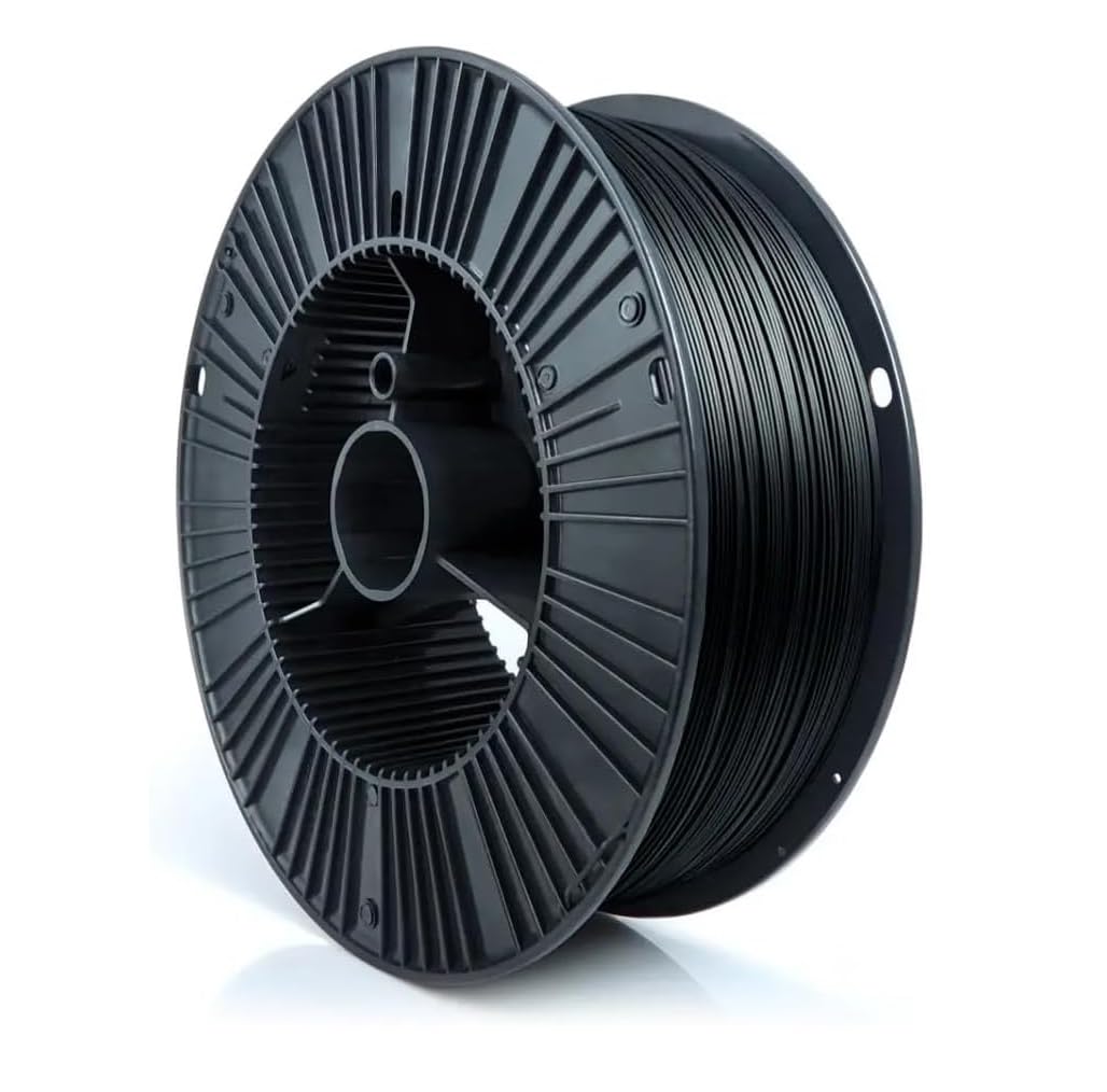 ROSA3D ABS+ Filament 1,75 mm do drukarek 3D - Materiały do druku Techniczny filament ABS do drukarek 3D - Materiały do druku 3D Akcesoria do druku 3D - Czarny Szpula 2,5 kg