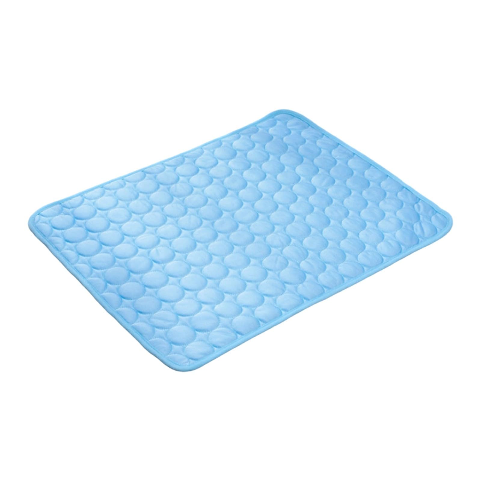 Cooling Mat for Dogs, Pet Cooling Mat for Dogs Pet Cool Bed Mats, Washable Pets Bed Mats Dog and Cats, Non-Slip Cool Blanket Indoor Outdoor Use, Ideal Couches, Crates & Car Seats Sky Blue