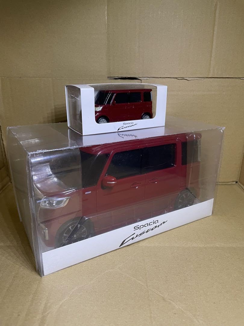 Amazon.co.jp: スペーシアカスタム53sカラーサンプル1/18サイズ赤 