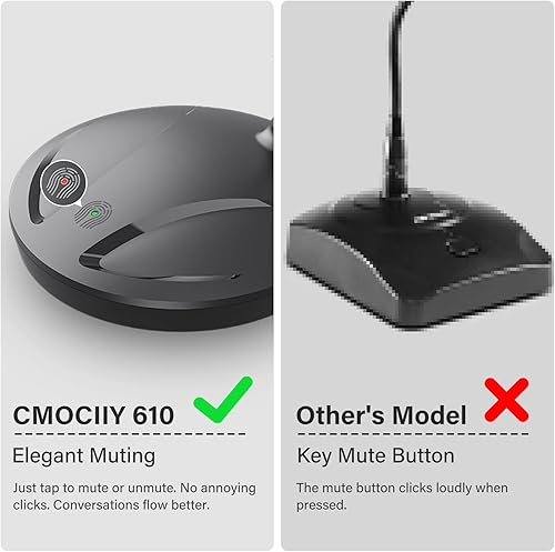 Miniatura 4 de Micrófono de instrumento para cantar, podcasting, grabación de video de voz, micrófono USB de escritorio Plug & Play para PC con botón de silencio e