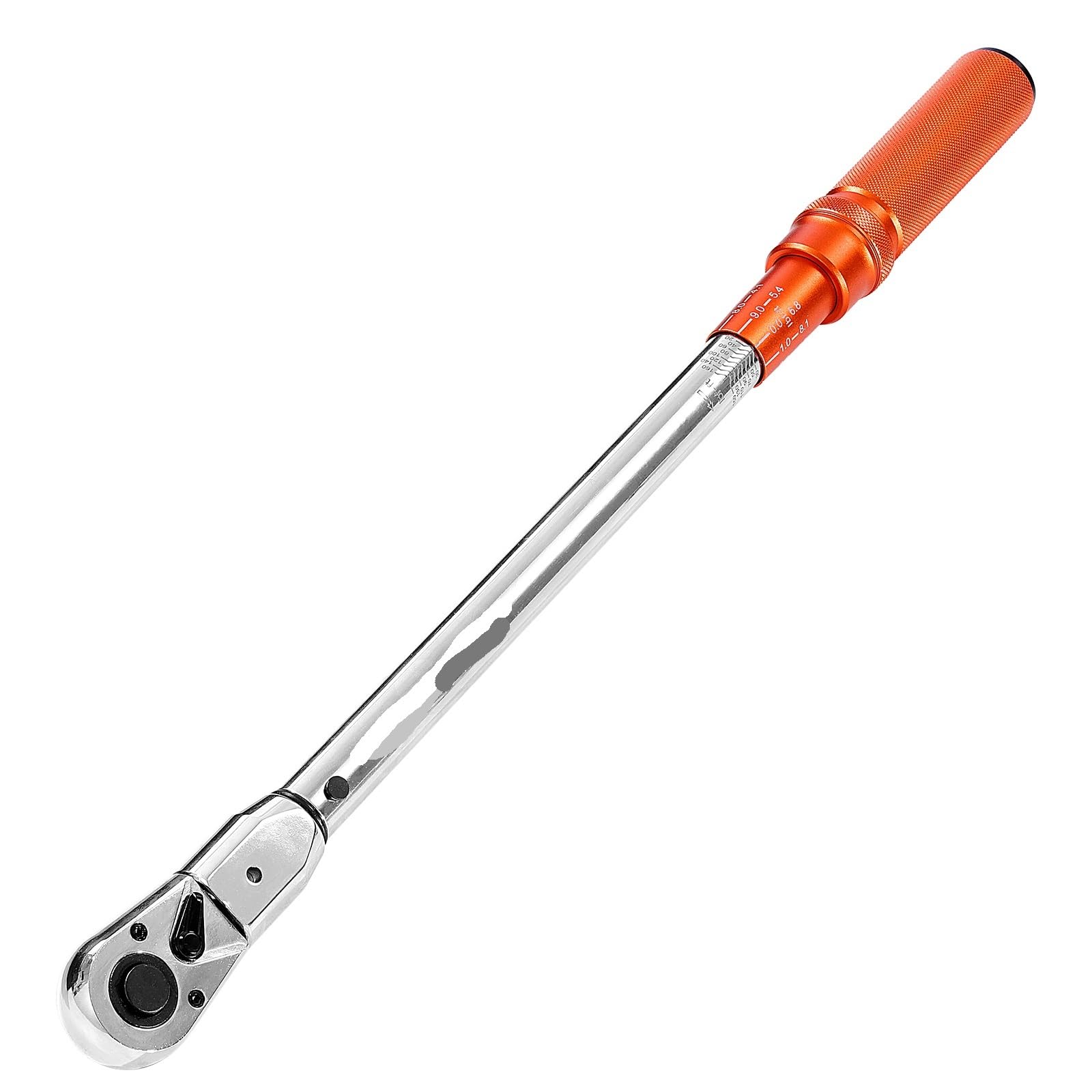 BCGATYDR Torque Wrenches Adjustable Click Torque Wrench 1/2 Inch Drive 20-160lbf-ft Dual-Direction and Dual Range Scales with Adapter Adjustable Torque Wrench