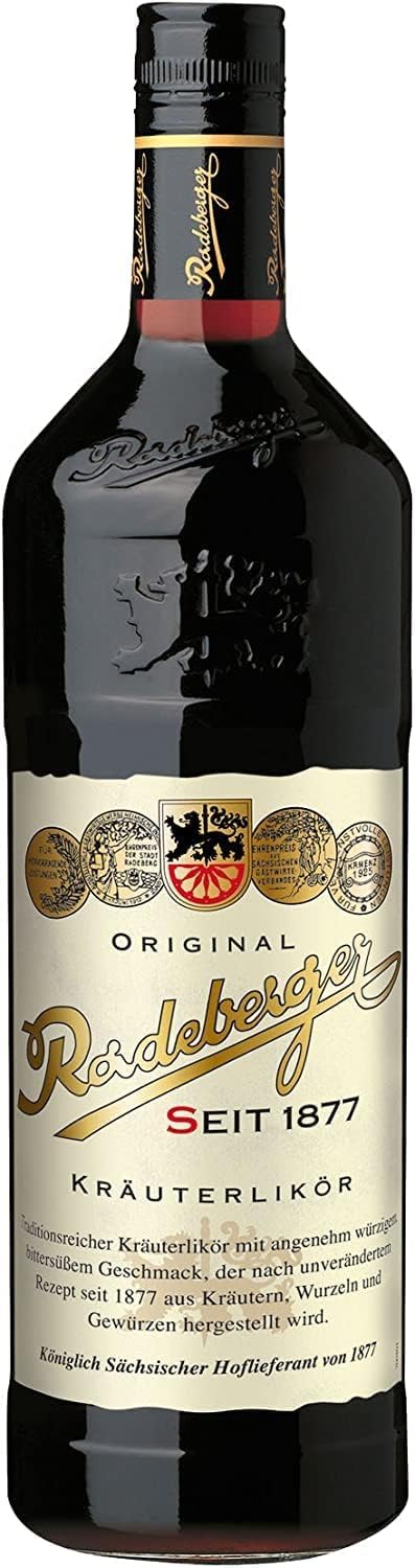 Radeberger | Original Radeberger Kräuterlikör Seit 1887 | 1x3 L | 35 % vol. | Premium Kräuterschnaps Mit Der Langen Tradition | Bitter