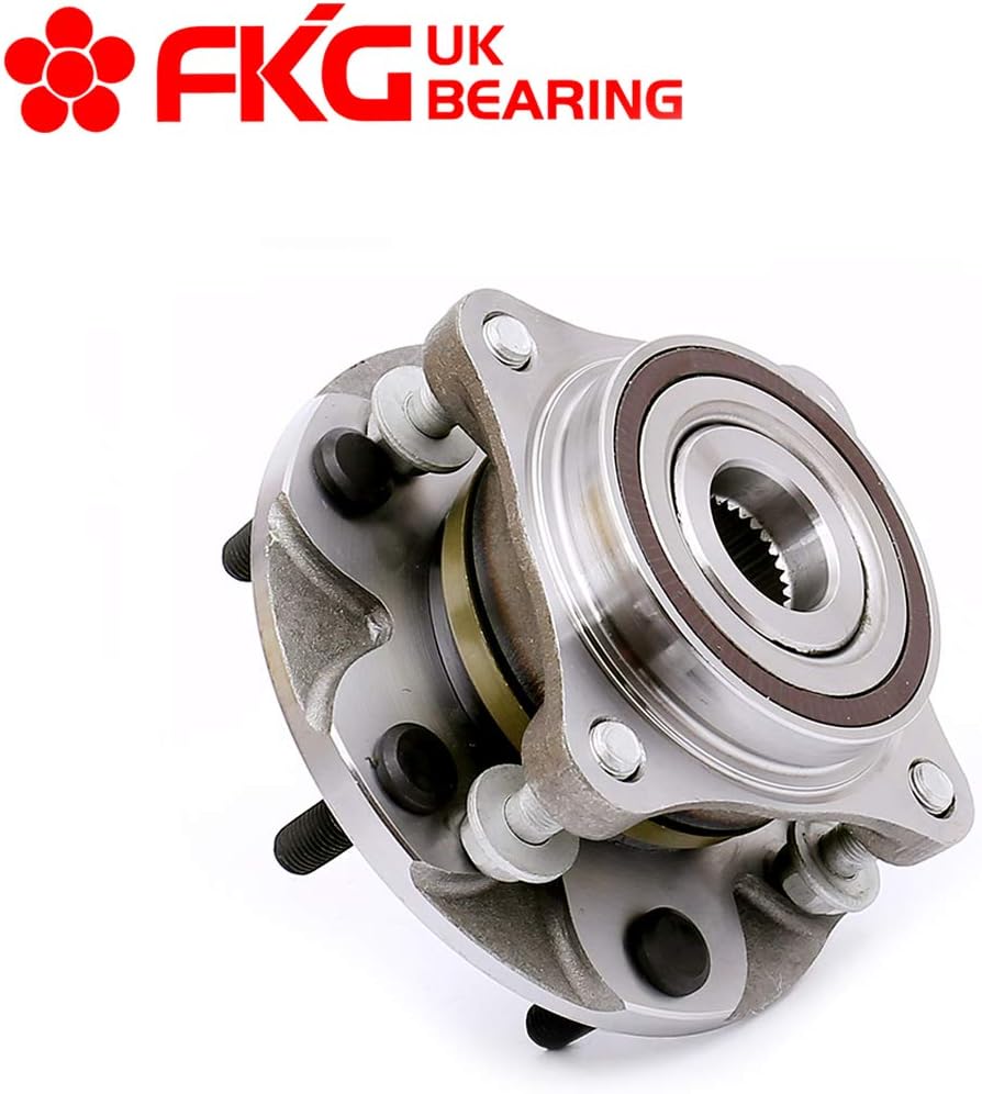 FKG 515040 (4WD Only) Front Wheel Bearing Hub Assembly fit for 10-16 Lexus GX460, 03-09 Lexus GX470, 03-16 Toyota 4Runner, 07-14 Toyota FJ Cruiser, 05-14 Toyota Tacoma, 6 Lugs