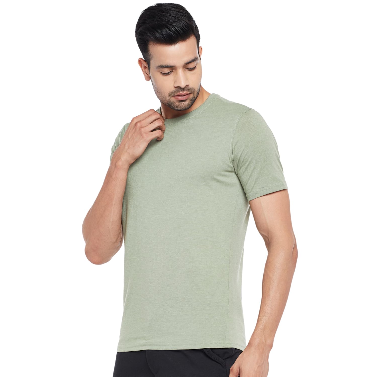 byford Men's Solid Regular Fit T-Shirt-picture-10