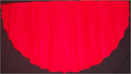 Holiday Style Falda roja para árbol de Navidad de fieltro de 40 pulgadas de diámetro