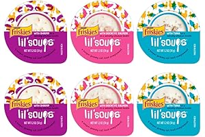 Friskies Lil Soups for Cats - Adult Cat Food Complement