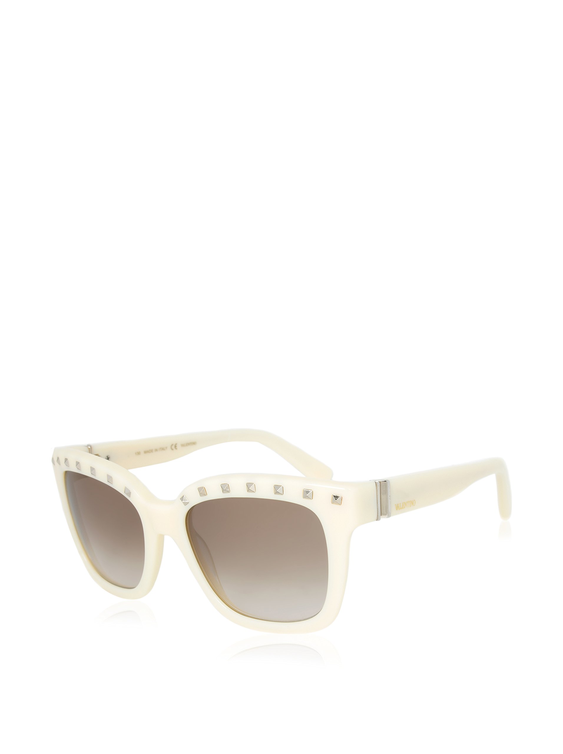 Valentino Sunglasses V660s 103 Ivory 52mm | Desertcart 