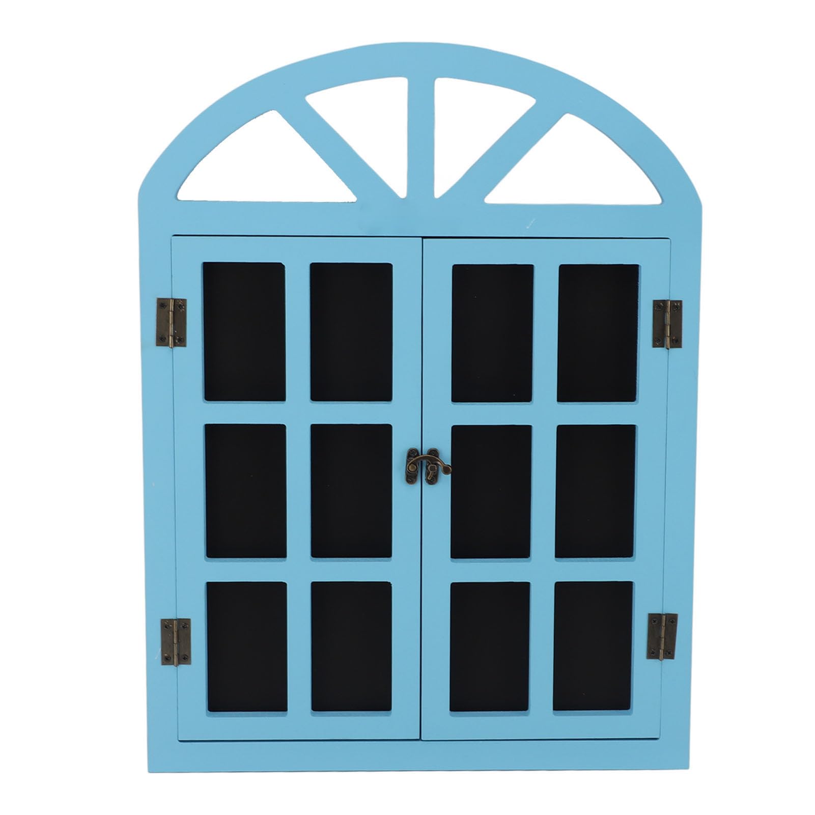 Letrero, tablero de mensajes, tablero de letras, ventana falsa, pizarra de tiza, cartel, pizarra negra, cartel, decoración versátil, fácil de colgar, tablero de mensajes para (azul)