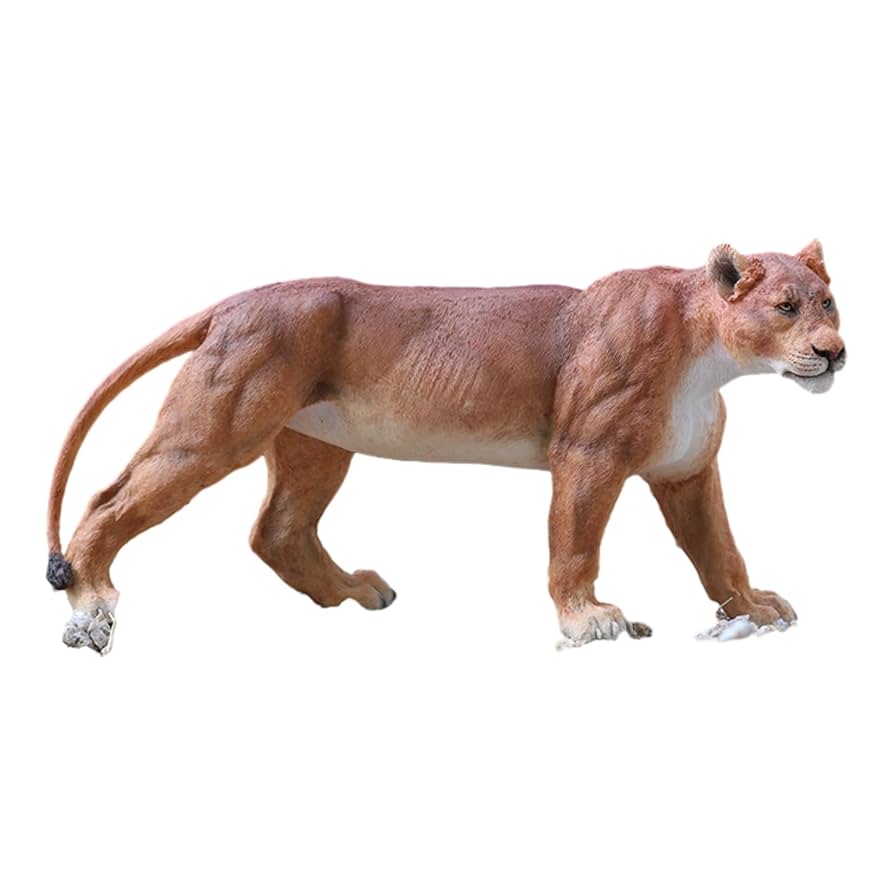 Amazon.co.jp: JJM 1/10 サイズ ライオン 動物 プラモデル 模型