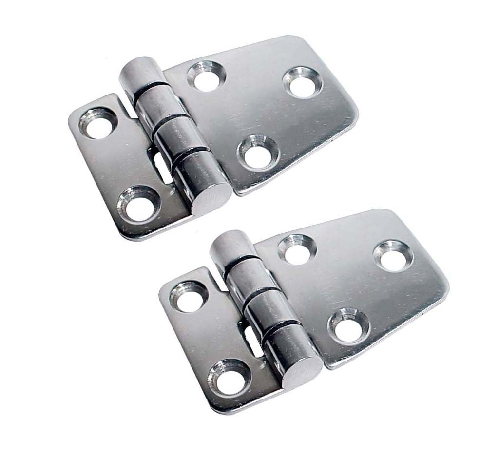 White Water 7722ES Marine Grade Stainless, Heavy Duty Short Side Door Hinge