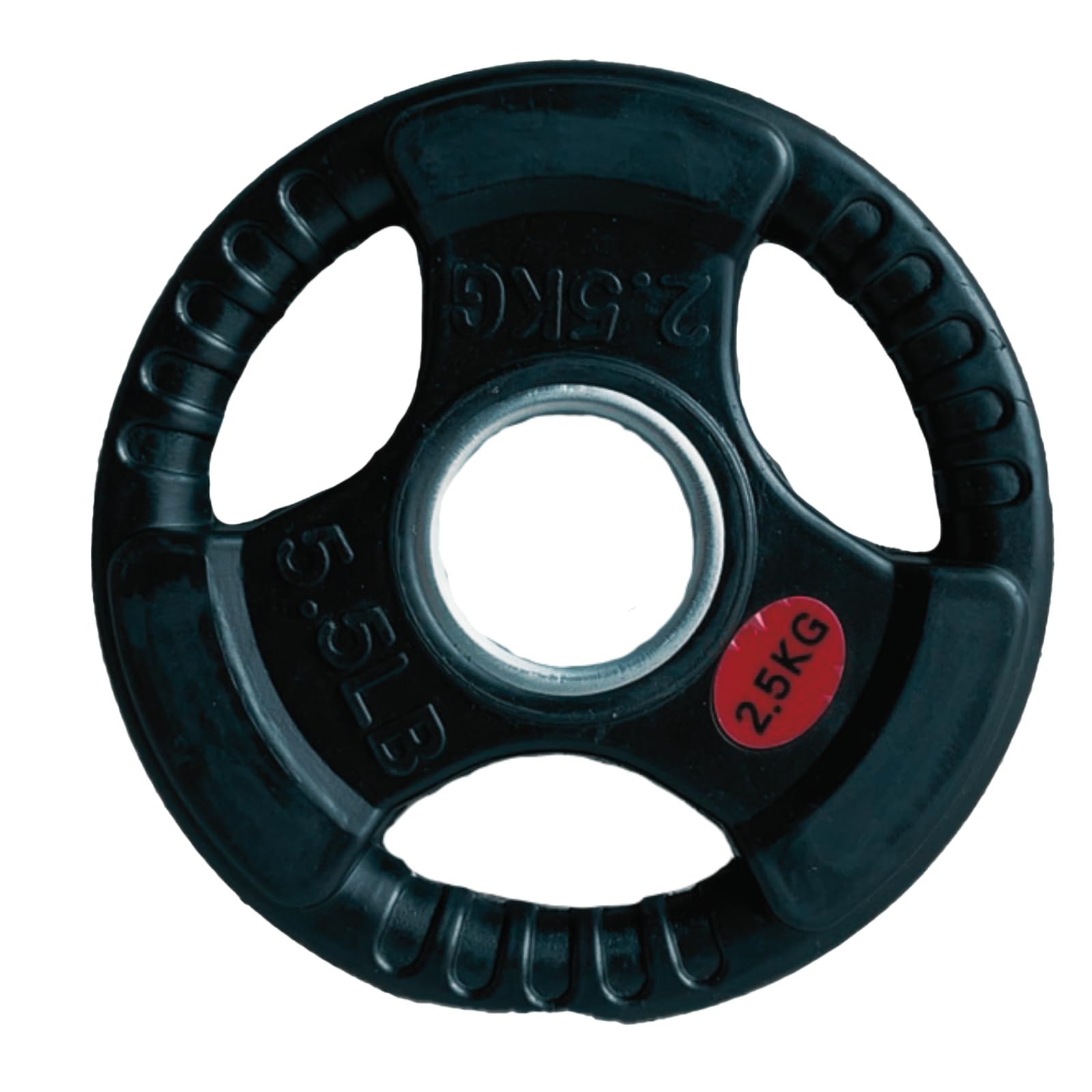 総重量100kg Φ50mm 3グリップラバープレート計4枚SET