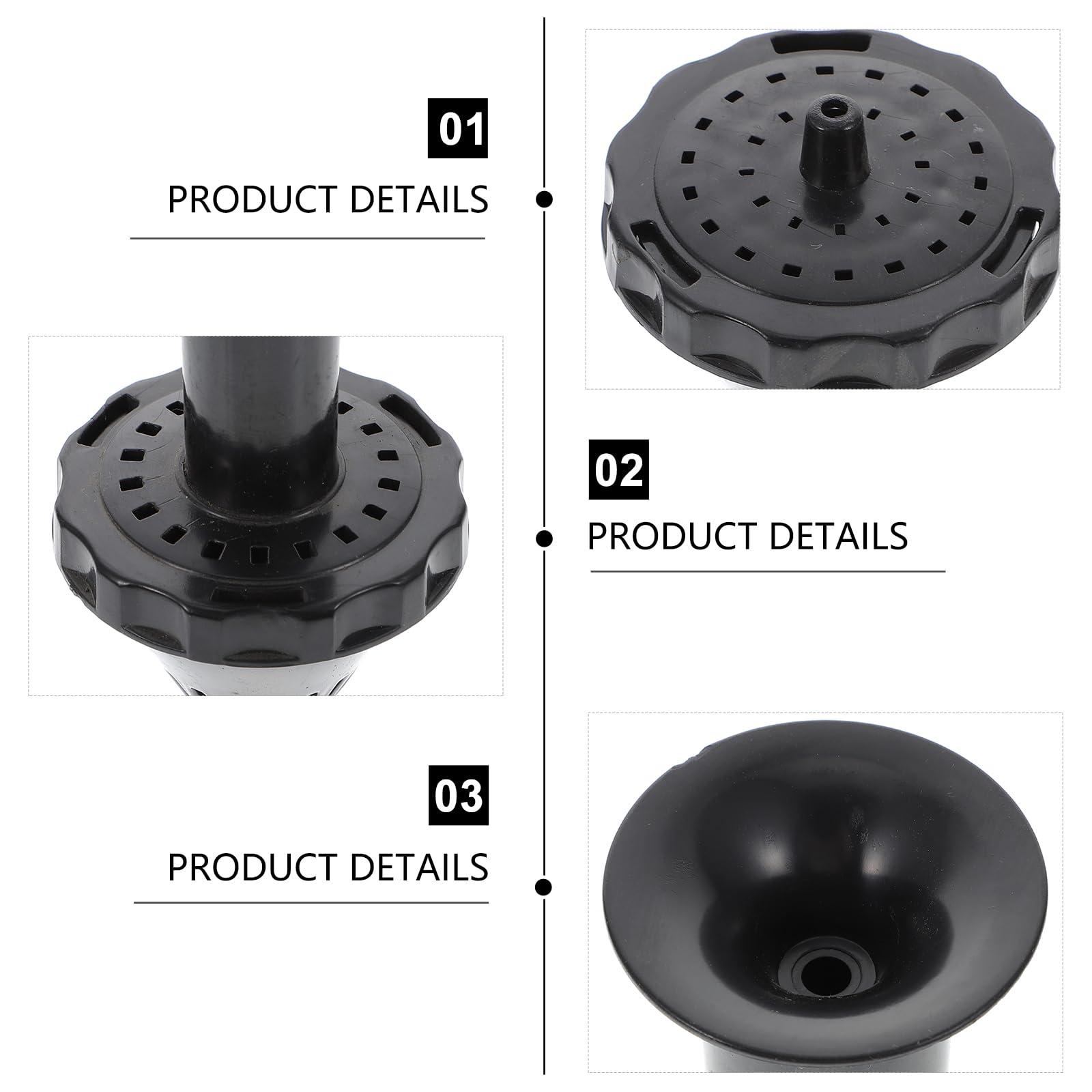 OUNONA Water Fountain Nozzle Ensemble De 9 Buses De Fontaine Pour Pompe De Bassin TêTes De PulvéRisation D'Eau Multifonctions Pour Fontaine D'ÉTang Et Piscine Accessoires Pour Jet D'Eau ExtéRieur