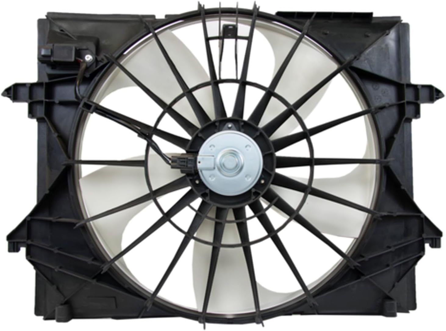 Replacement Engine Cooling Fan Assembly for 2009-2012 Dodge, Ram 1500, Ram 1500 (V6 3.7L)