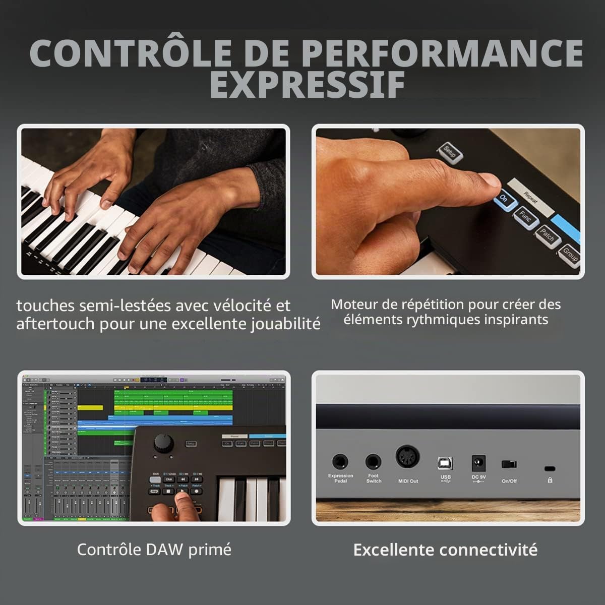 Nektar Impact GXP61 Clavier de contrôle 61 touches