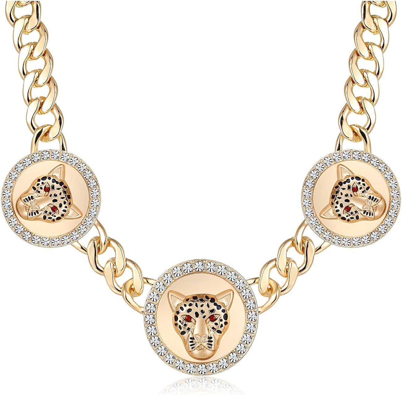Buy Women's Black Print Gold Leopard 