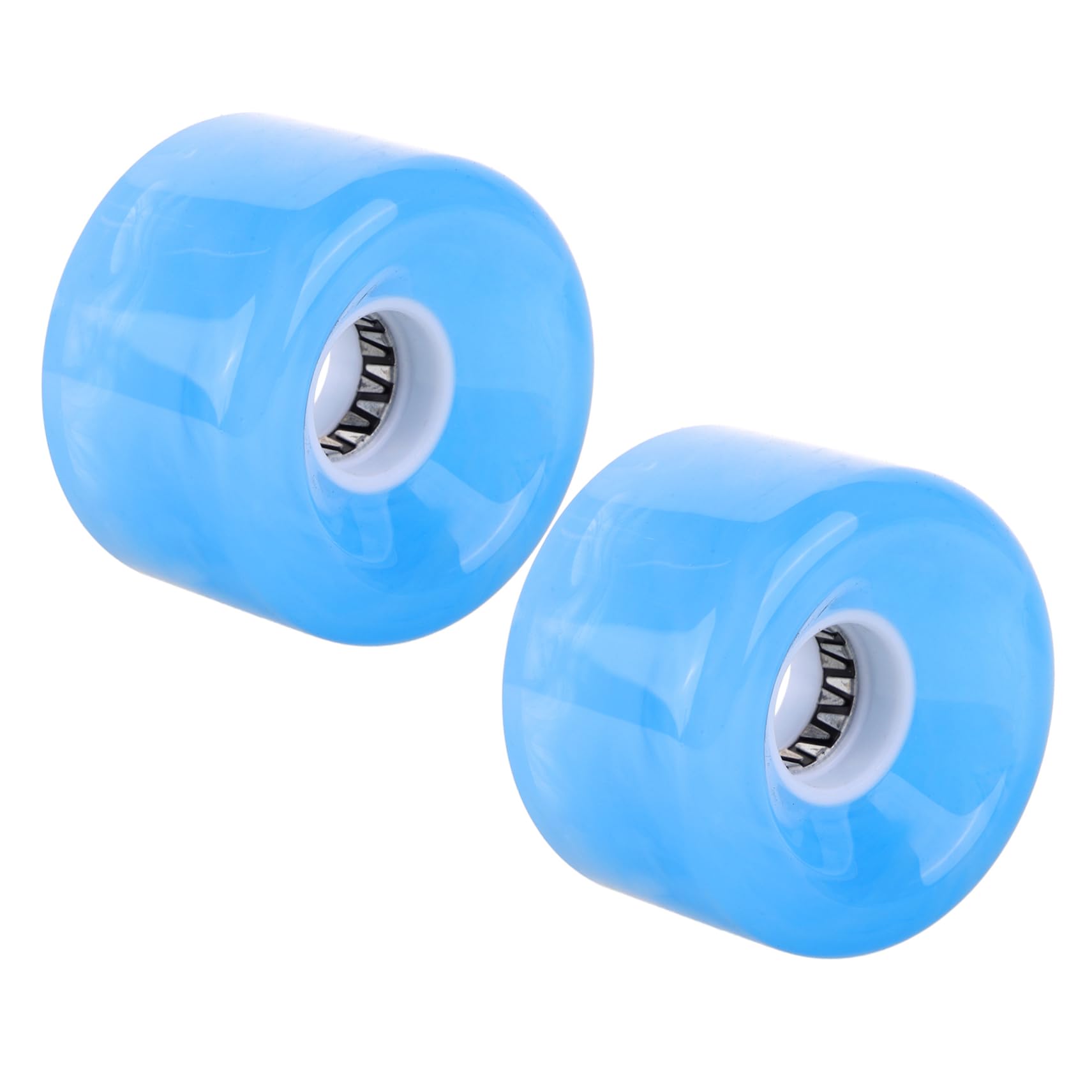BESPORTBLE S Prácticas Ruedas De Skate Rueda De Longboard Patineta Rueda Grande Camiones De Skate Llantas Ruedas De Diseño De Rodamientos Reemplazos De Ruedas PU Sky-Blue