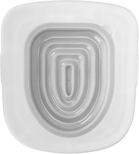 Miniatura 6 de Pssopp Herramienta de entrenamiento de inodoro para gatos, entrenador de inodoro para gatos, fuerte capacidad de carga, respetuosa con el medio