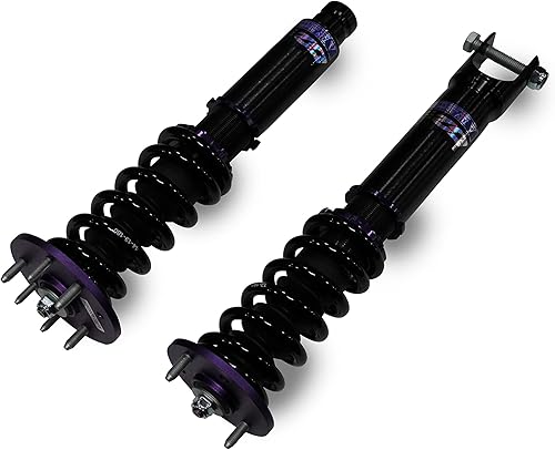 Miniatura 68 de D2 Racing RS Coilovers 36 MANERAS ajustables para 1993-2002 Nissan Marzo