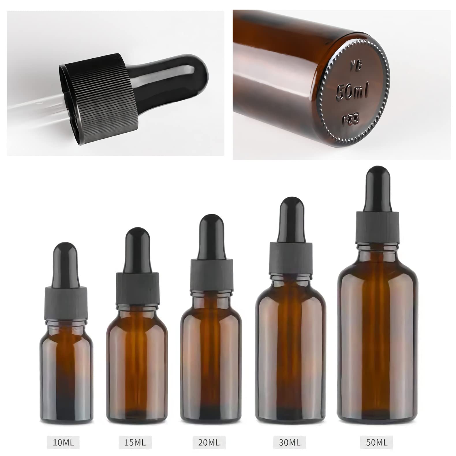 2 Braunglas-Tropfflaschen 30 Ml – Für ätherische Öle, Aromatherapie & Tinkturen