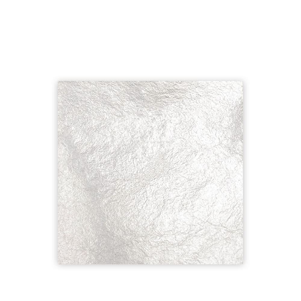 Decora 9570105 Confezione da 5 Foglie Argento Alimentare 86 X 86 Mm